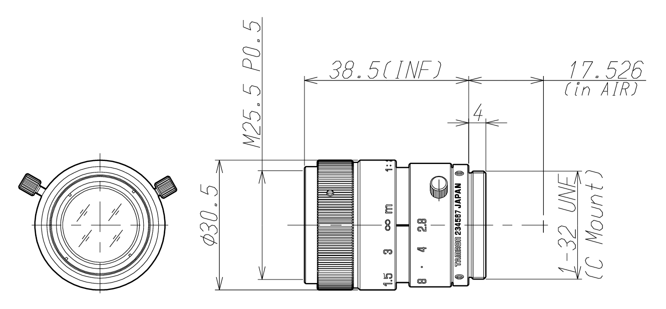 23FM50L Dimensions
