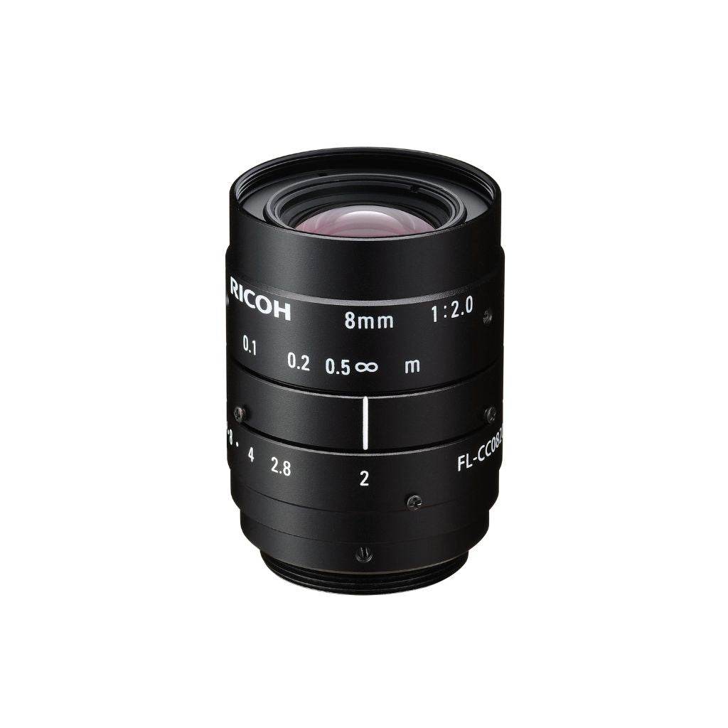 RICOH FL-CC0820-5MX 5 MP 8mm Wide-Angle Focal Length FA Camera Lens - USA Security Systems