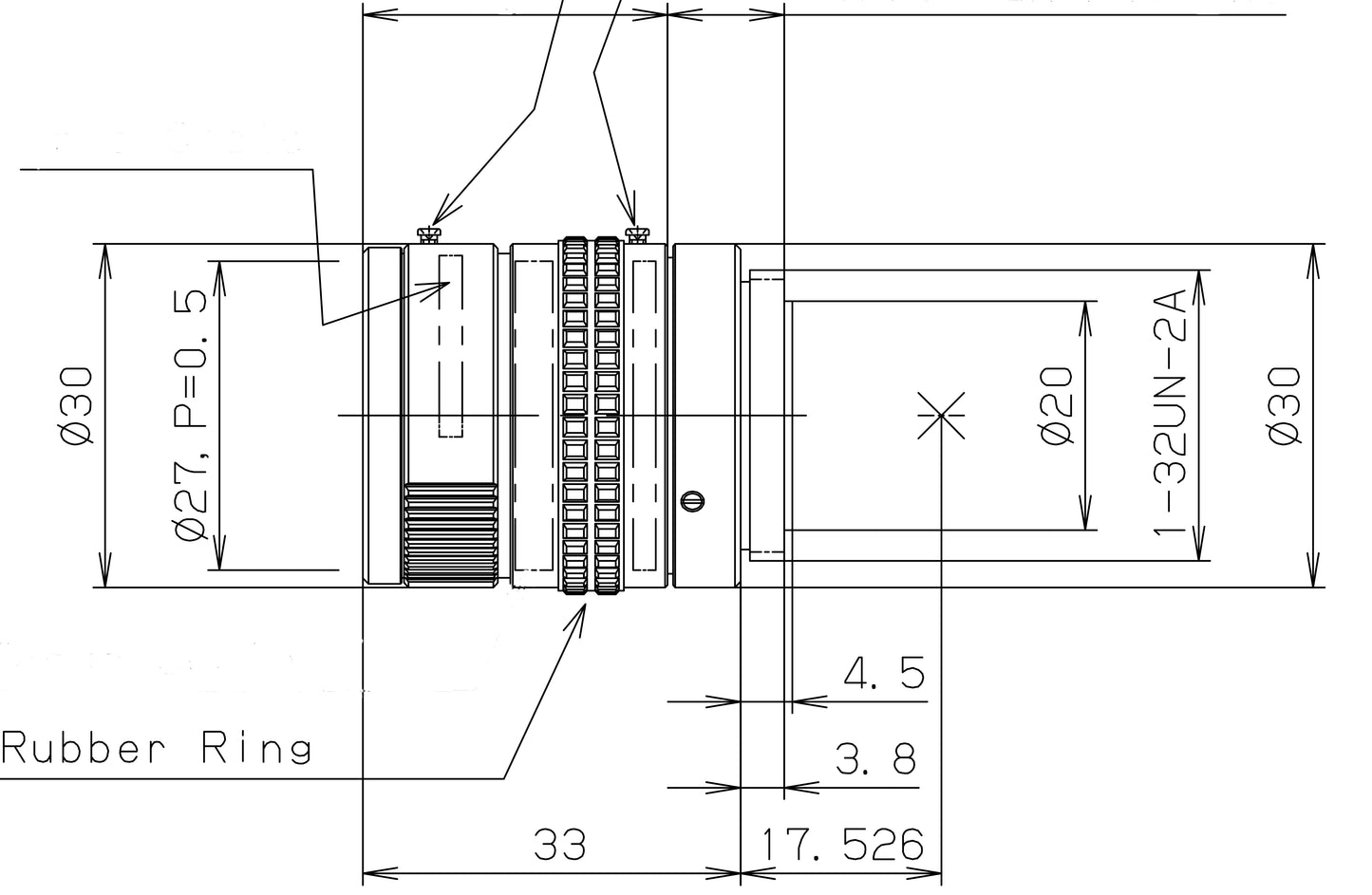 FL-CC1614A-VG Dimensions Diagram