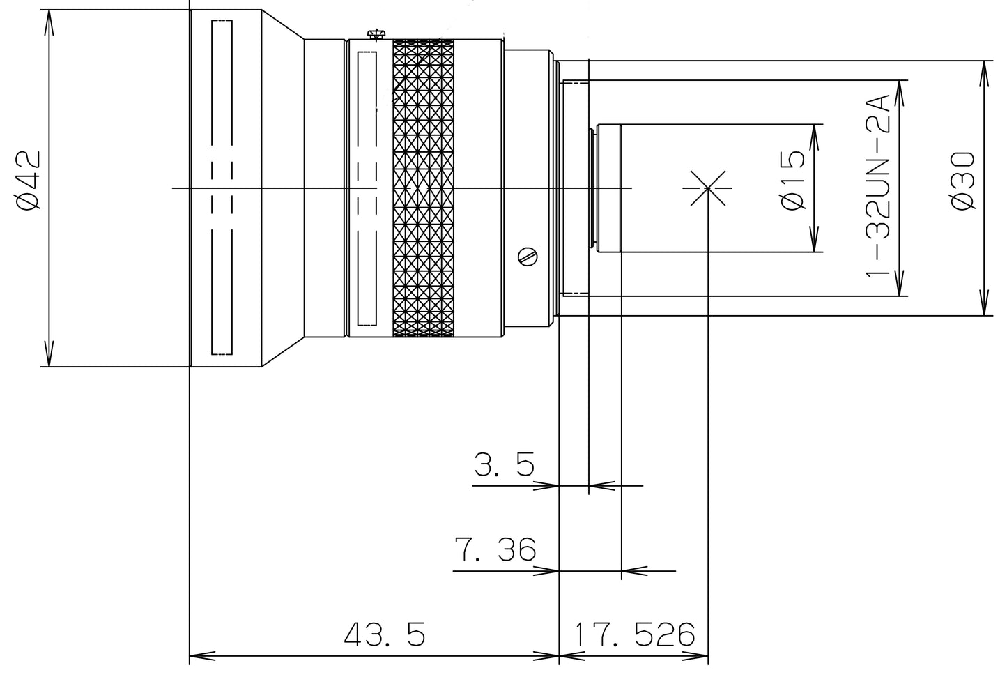 FL-HC0416X-VG Dimensions Diagram