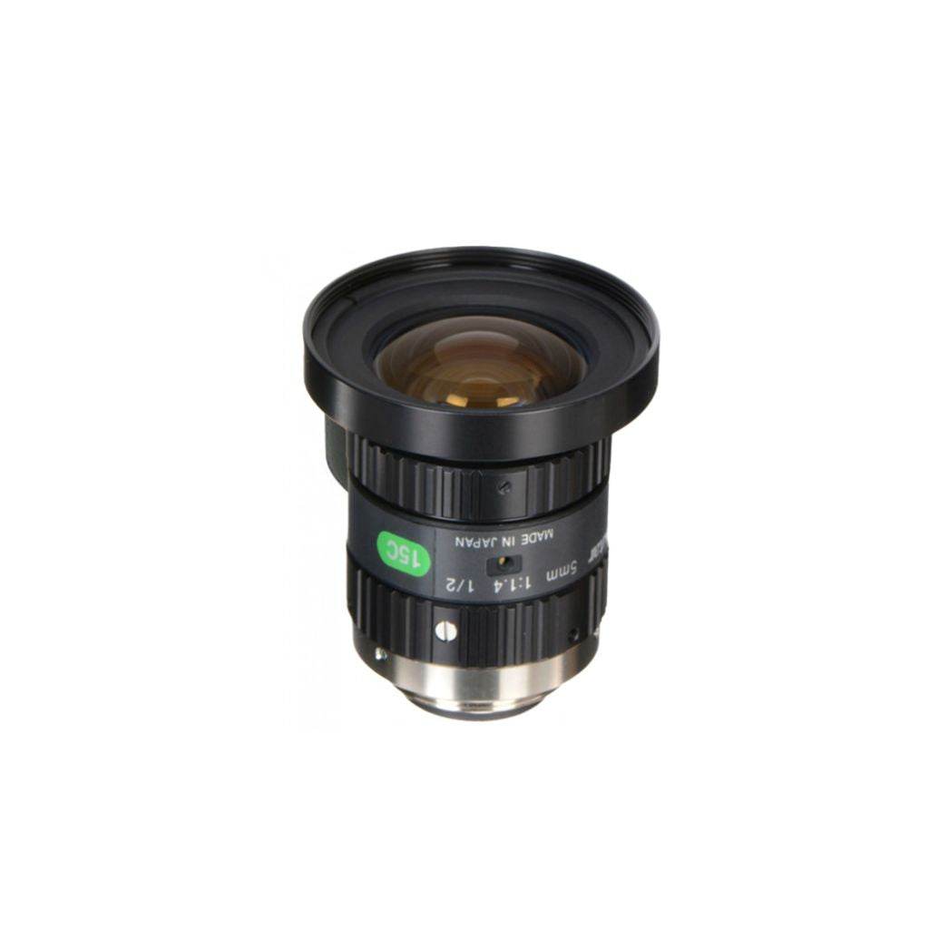 Computar H0514-MP2 1/2“ 5mm f1.4 w/locking Iris & Focus, Megapixel Machine Vision Lens (C Mount) - USA Security Systems
