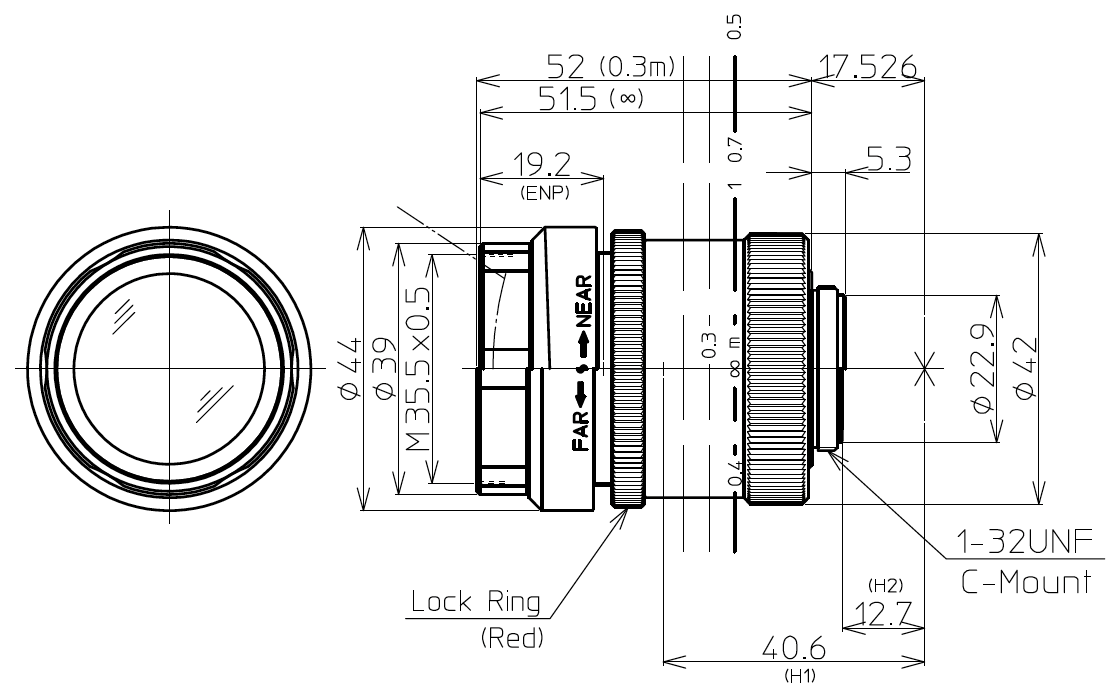LM12HC-V Dimensions