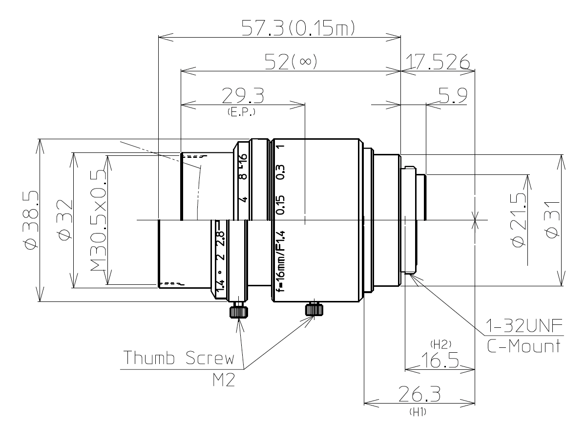 LM16JC5M2 Dimensions