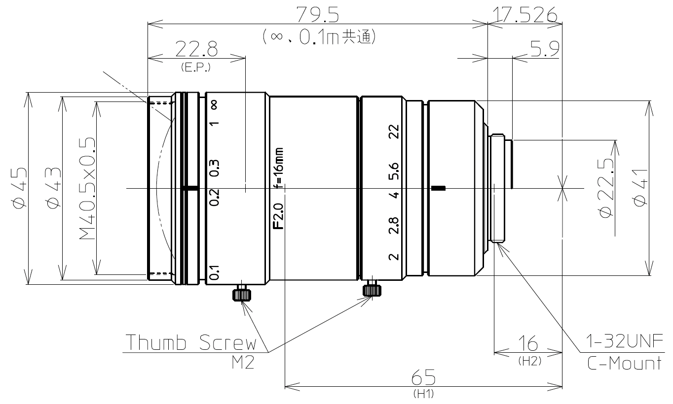 LM16XC Dimensions