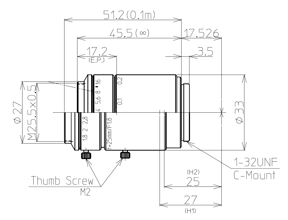 LM25JC10M Dimensions