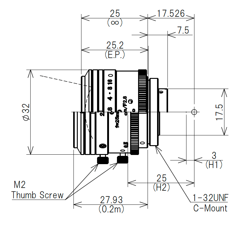LM25JC5MC Dimensions