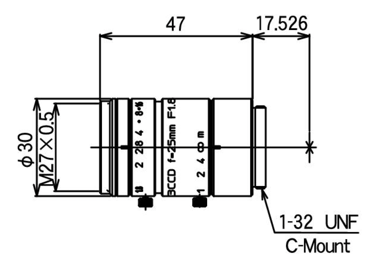 LM25NC3 Dimensions