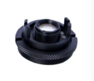 LM25RW lens on a white background