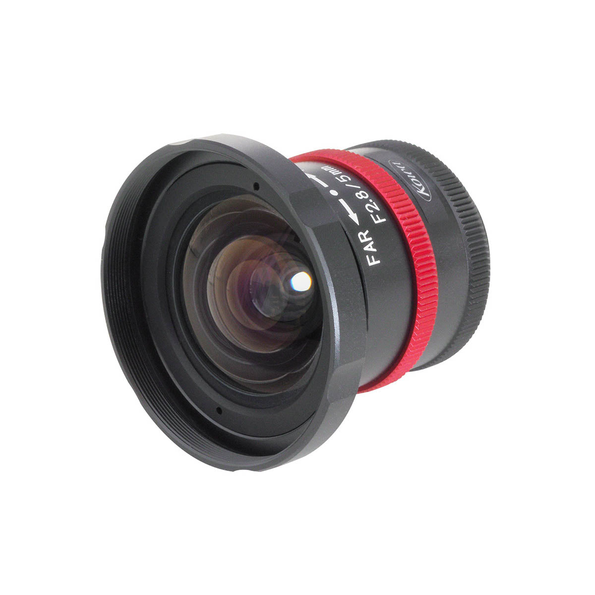 Kowa LM5JCM-V 2/3" Ruggedized 5mm 2MP C-mount Lens Compatible With OnSemi Python500, e2v EV76C570 and Aptina MT9M131 sensors and many more
