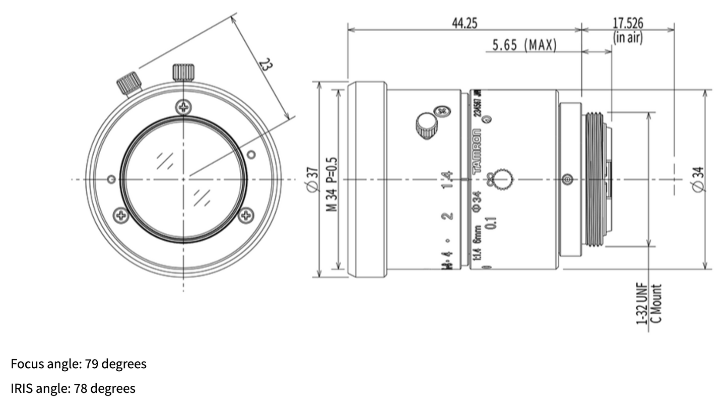 M118FM06 Dimensions