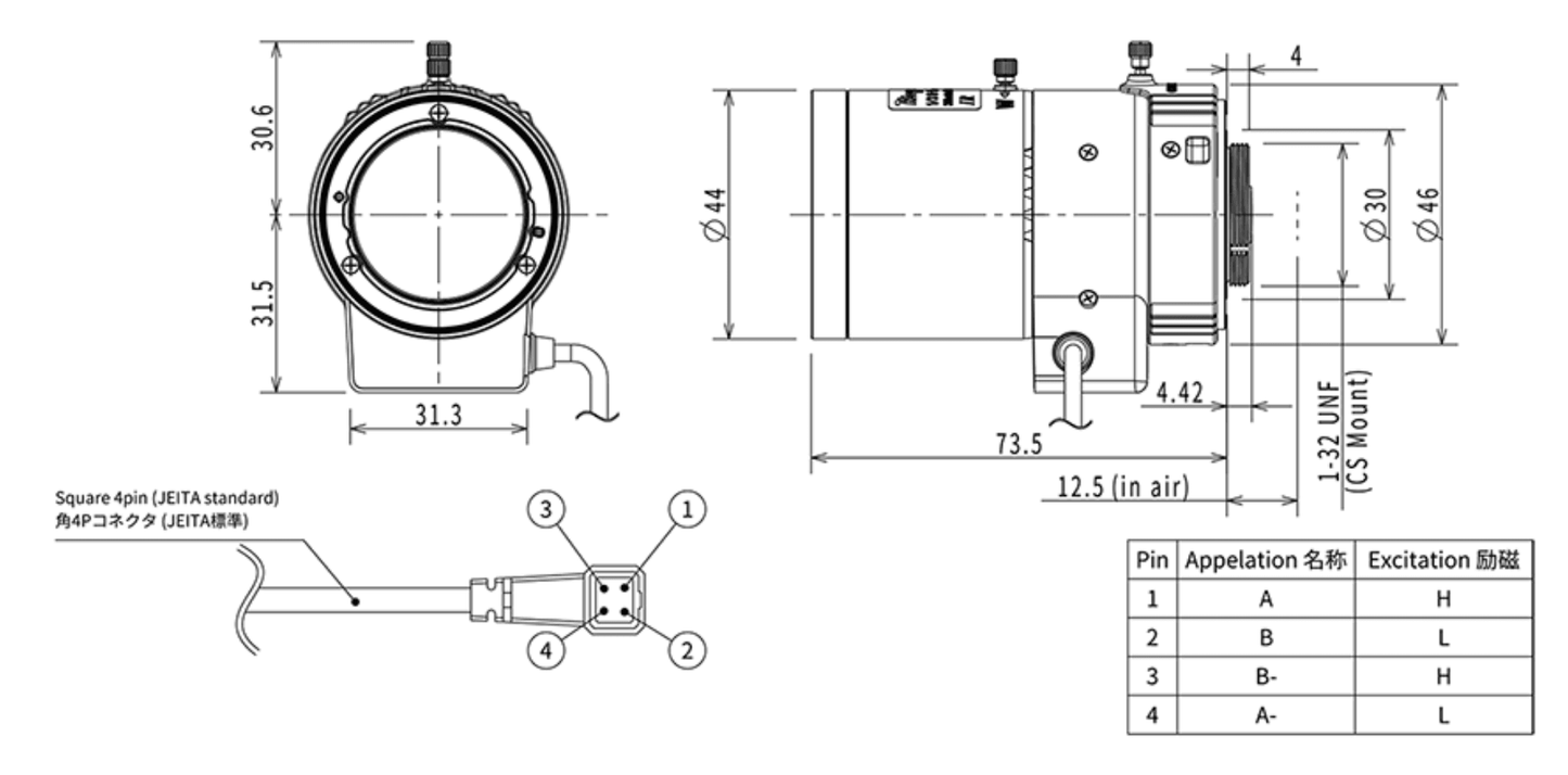 M13VP850IR Dimensions