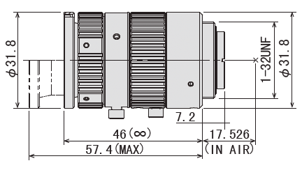 M7538-MPX Dimensions