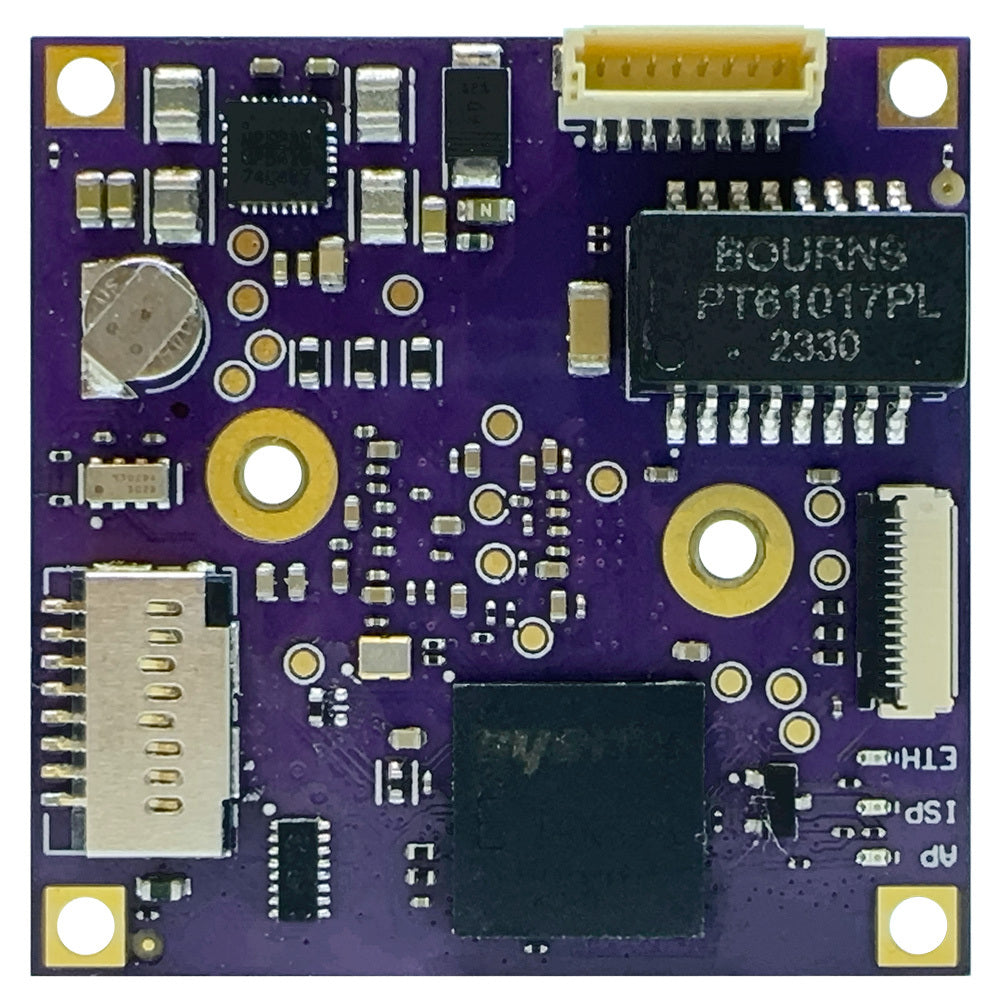 201-IP-462-xC camera board with various components on a white background