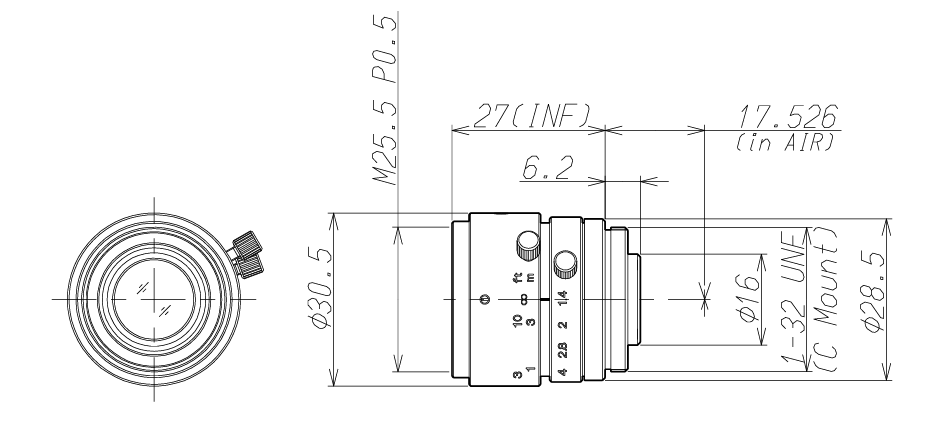 23FM08L Dimensions