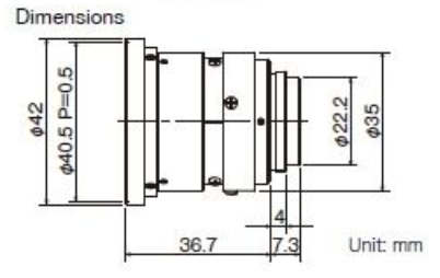 FL-CC0814-2M Dimensions Diagram
