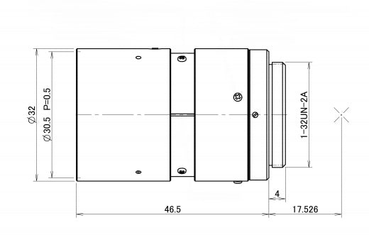 FL-CC5024A-2M Dimensions Diagram