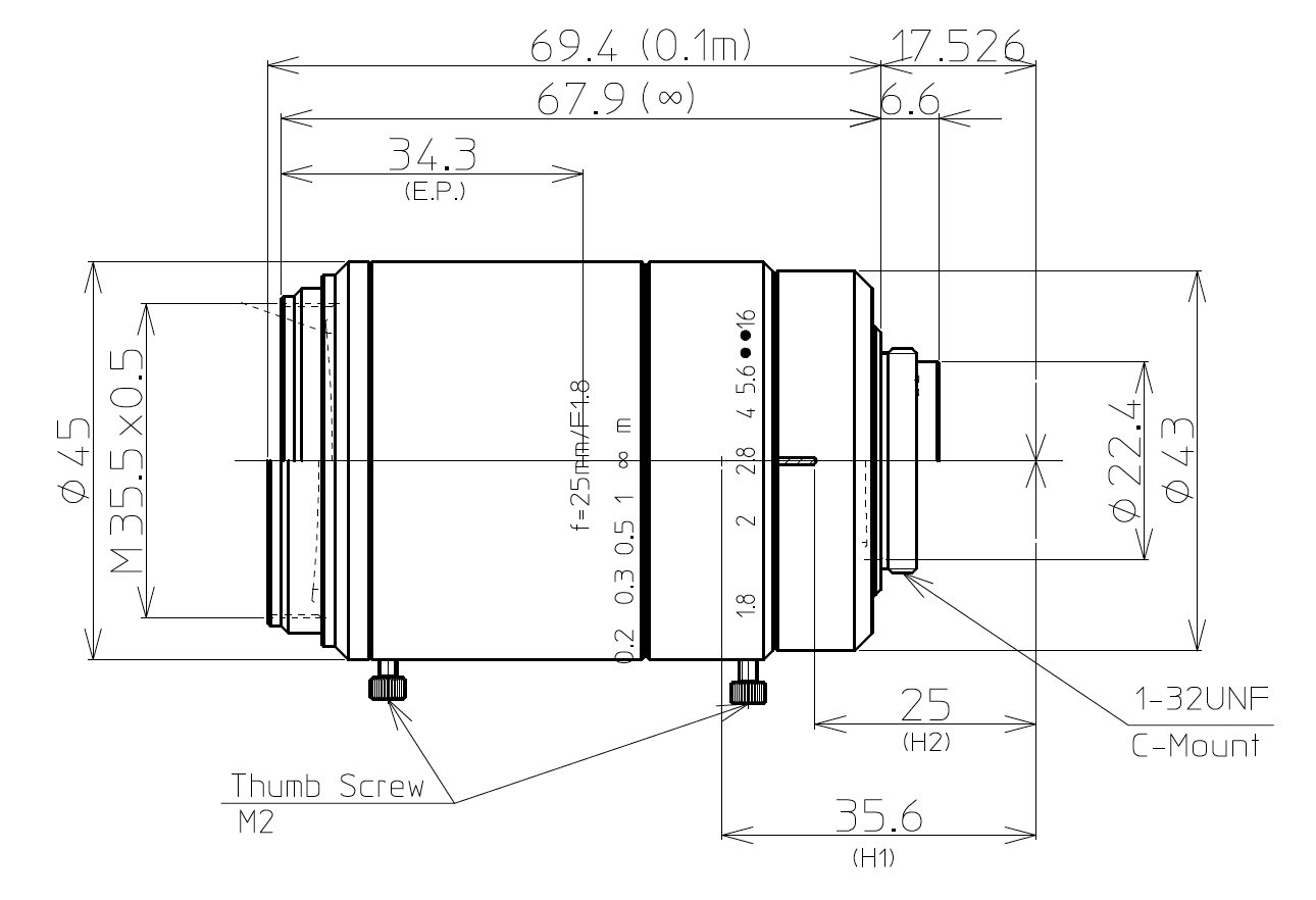 LM25FC24M Dimensions