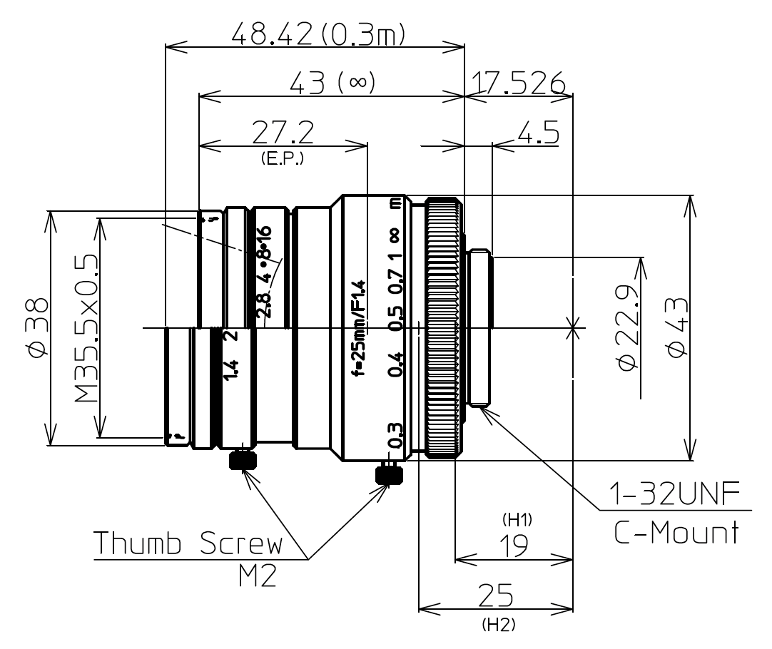 LM25HC Dimensions