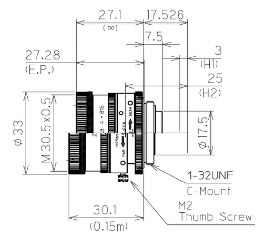 LM25JC5MC-WP Dimensions