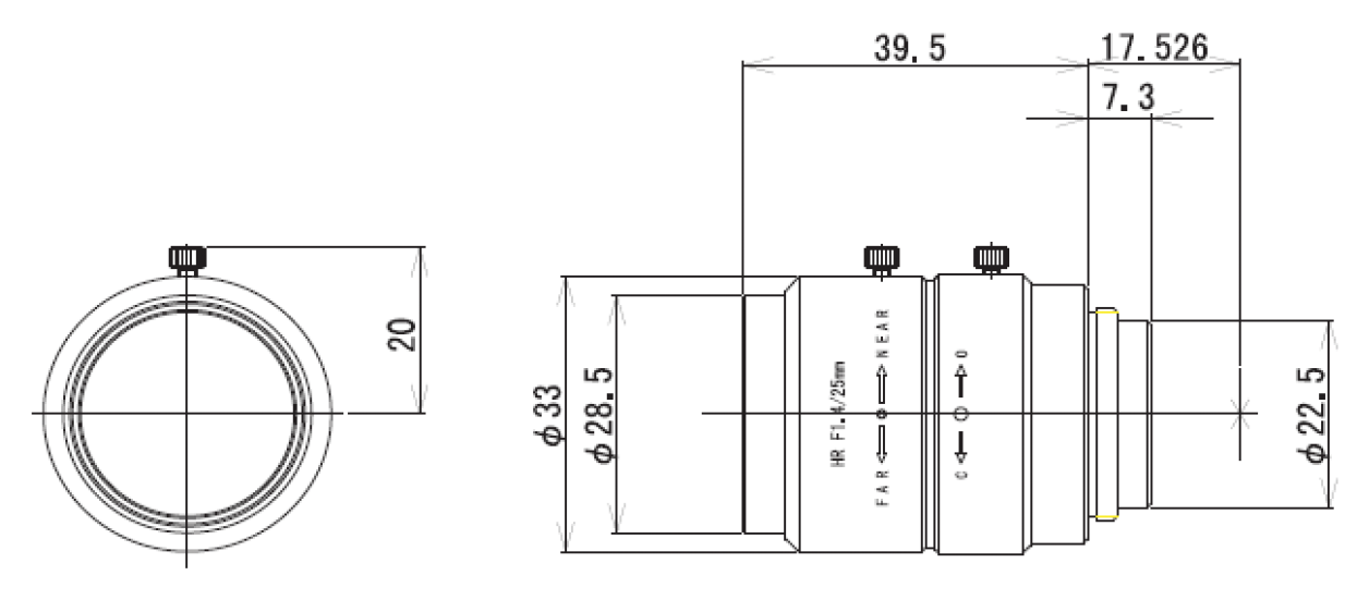 LM25JCM Dimensions