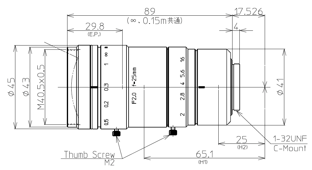 LM25XC Dimensions