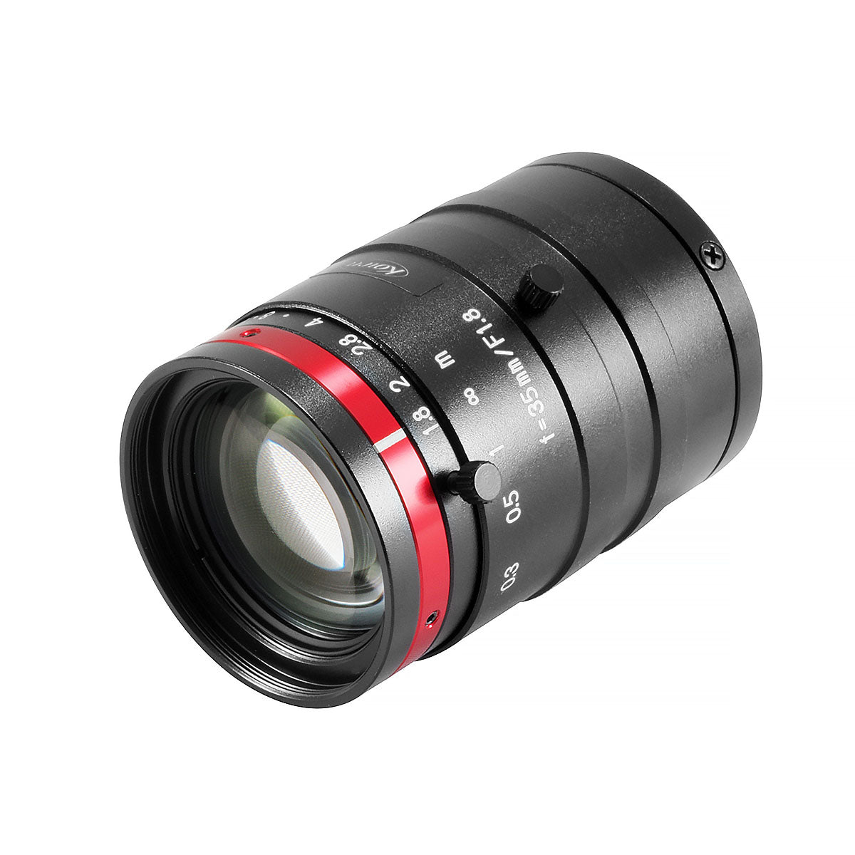LM35HC-VIS-SW Side Angled Lens View