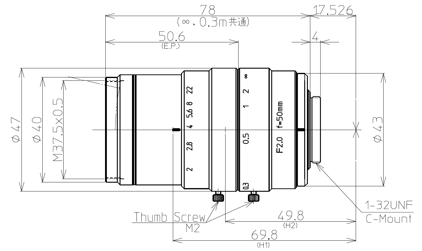 LM50XC Dimensions