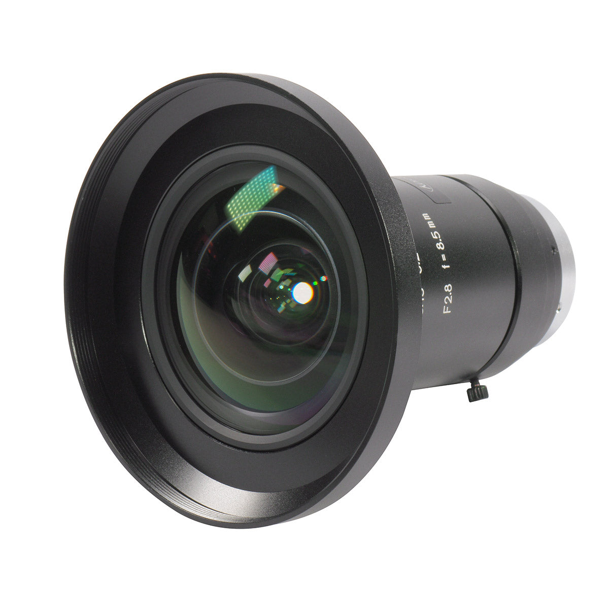 LM8XC Side Angled Lens View