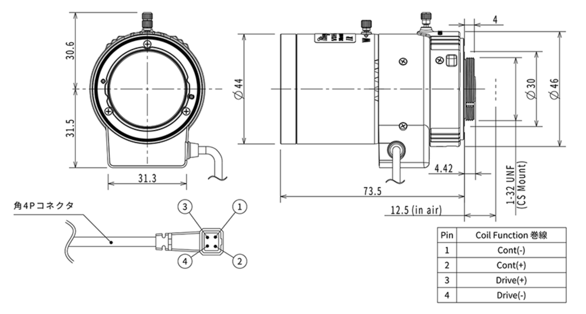 M13VG850IR Dimensions