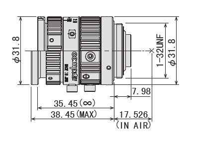M1628-MPX Diensions