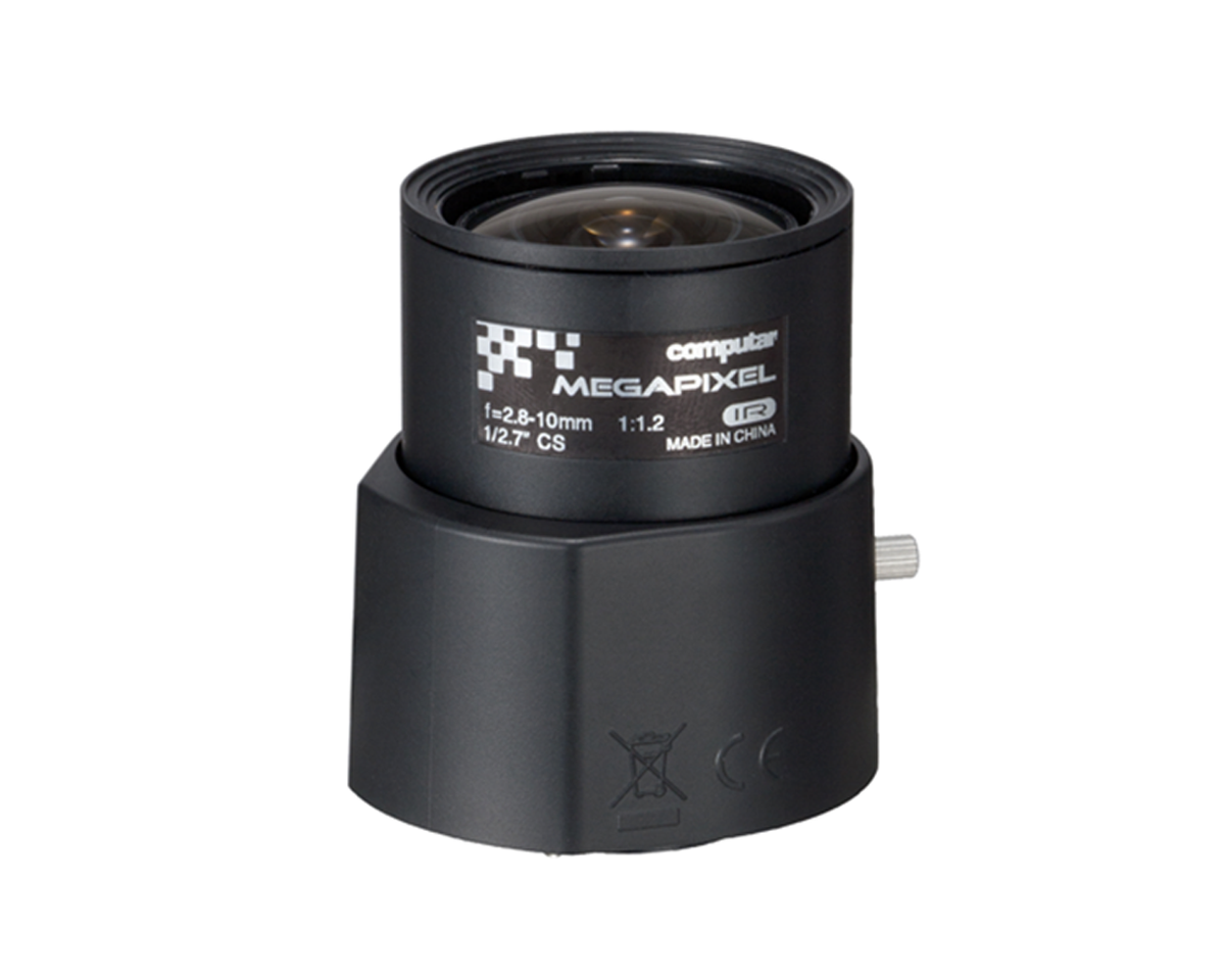 Computar AG4Z2812FCS-MPIR 3MP 1/2.7-inch 2.8-10mm F1.2 DC auto-iris IR-corrected CS-mount lens