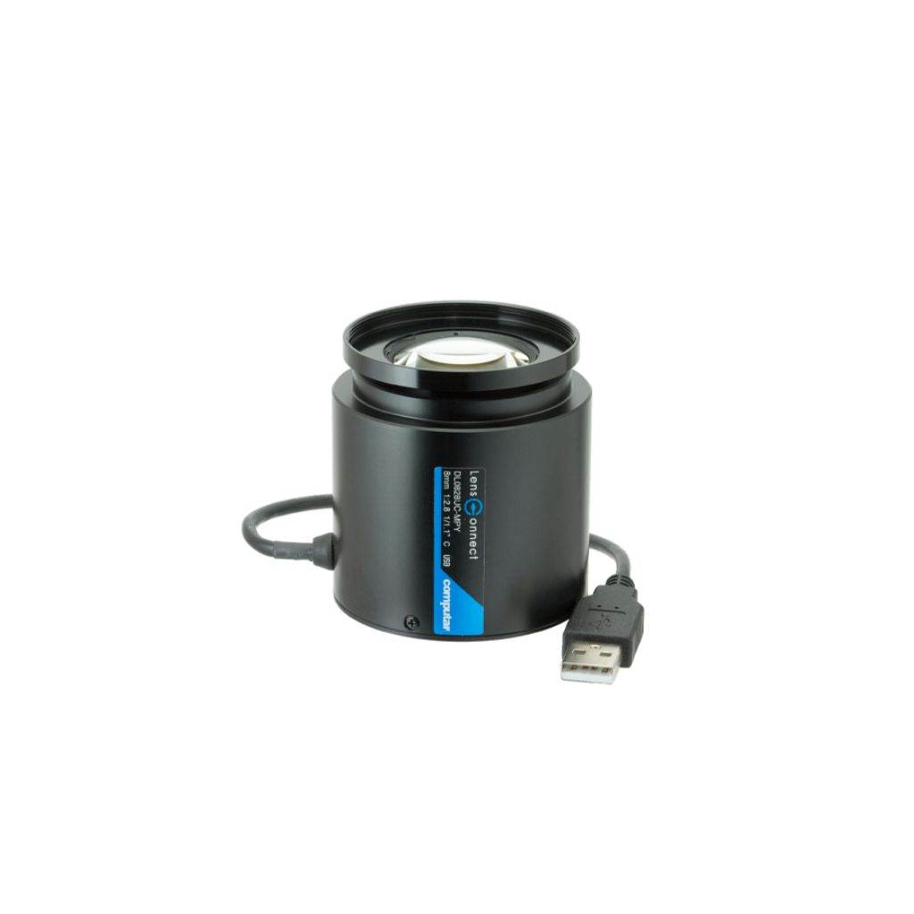 Computar DL0828SC-MPY 12MP 1/1.1-inch 8mm F2.8 LensConnect I2C C-mount machine vision lens