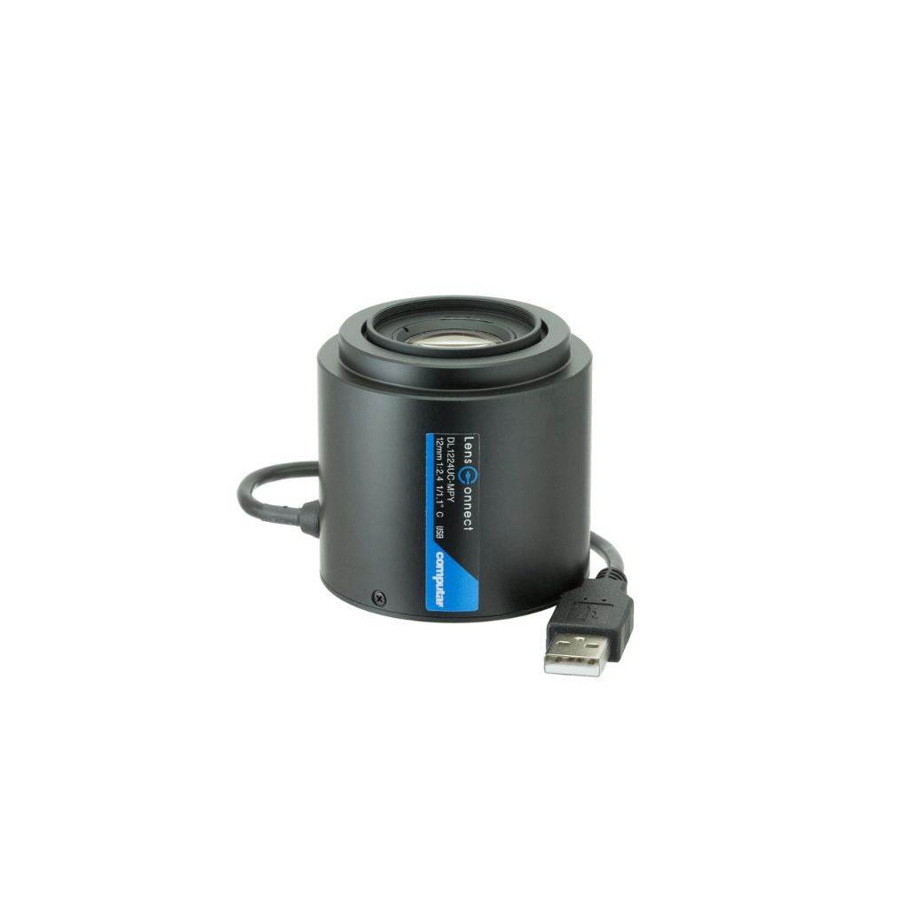 Computar DL1224SC-MPY 12MP 1/1.1-inch 12mm F2.4 LensConnect I2C C-mount machine vision lens