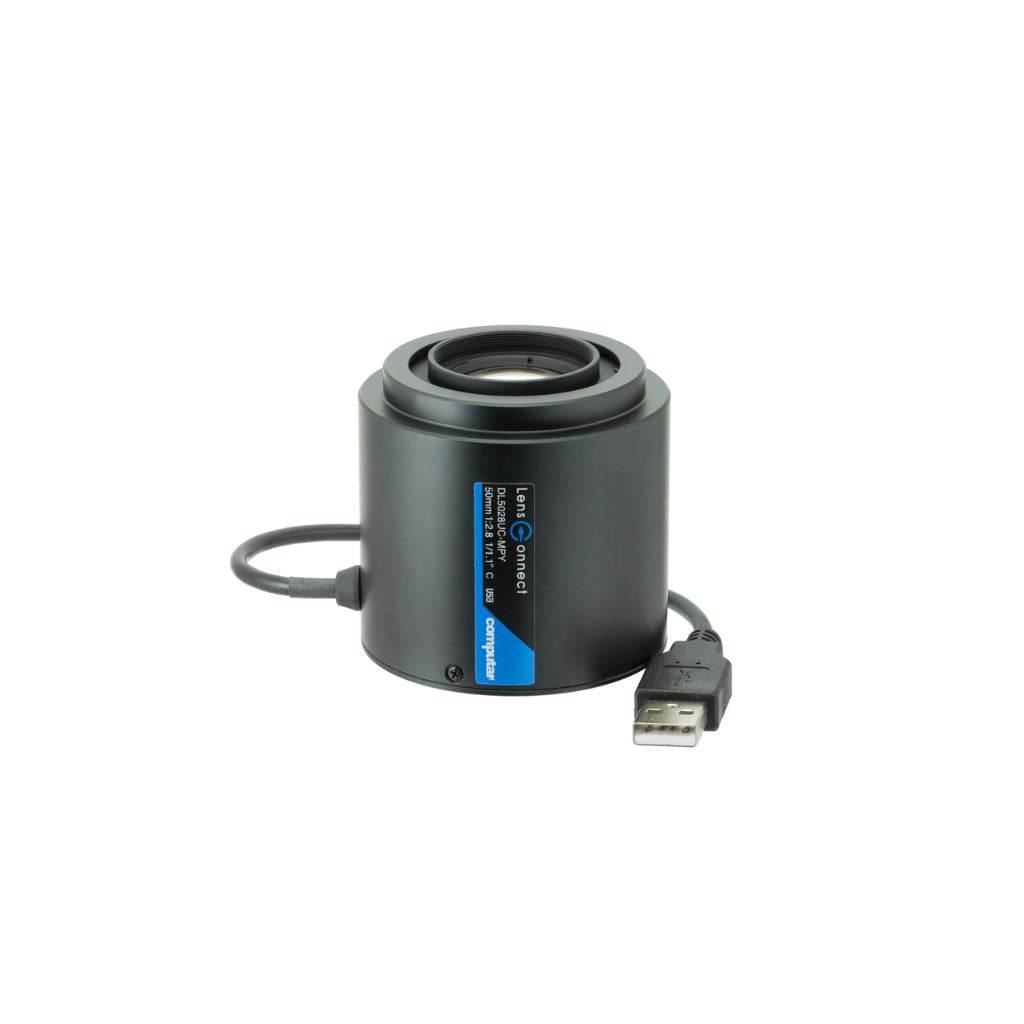 Computar DL5028SC-MPY 12MP 1/1.1-inch 50mm F2.8 LensConnect I2C C-mount machine vision lens