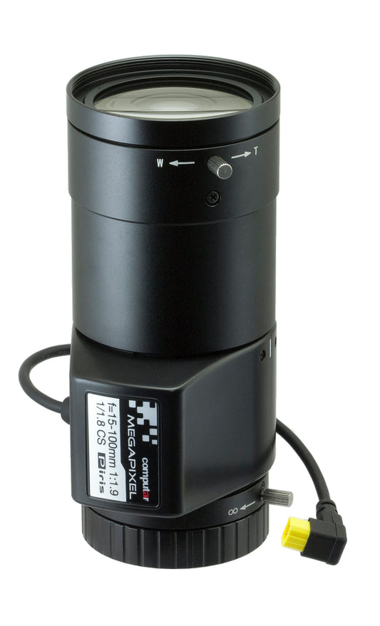 Computar EG7Z1519KCS-MPWIR 4K 1/1.8-inch 15-100mm F1.9 P-Iris IR-corrected CS-mount lens
