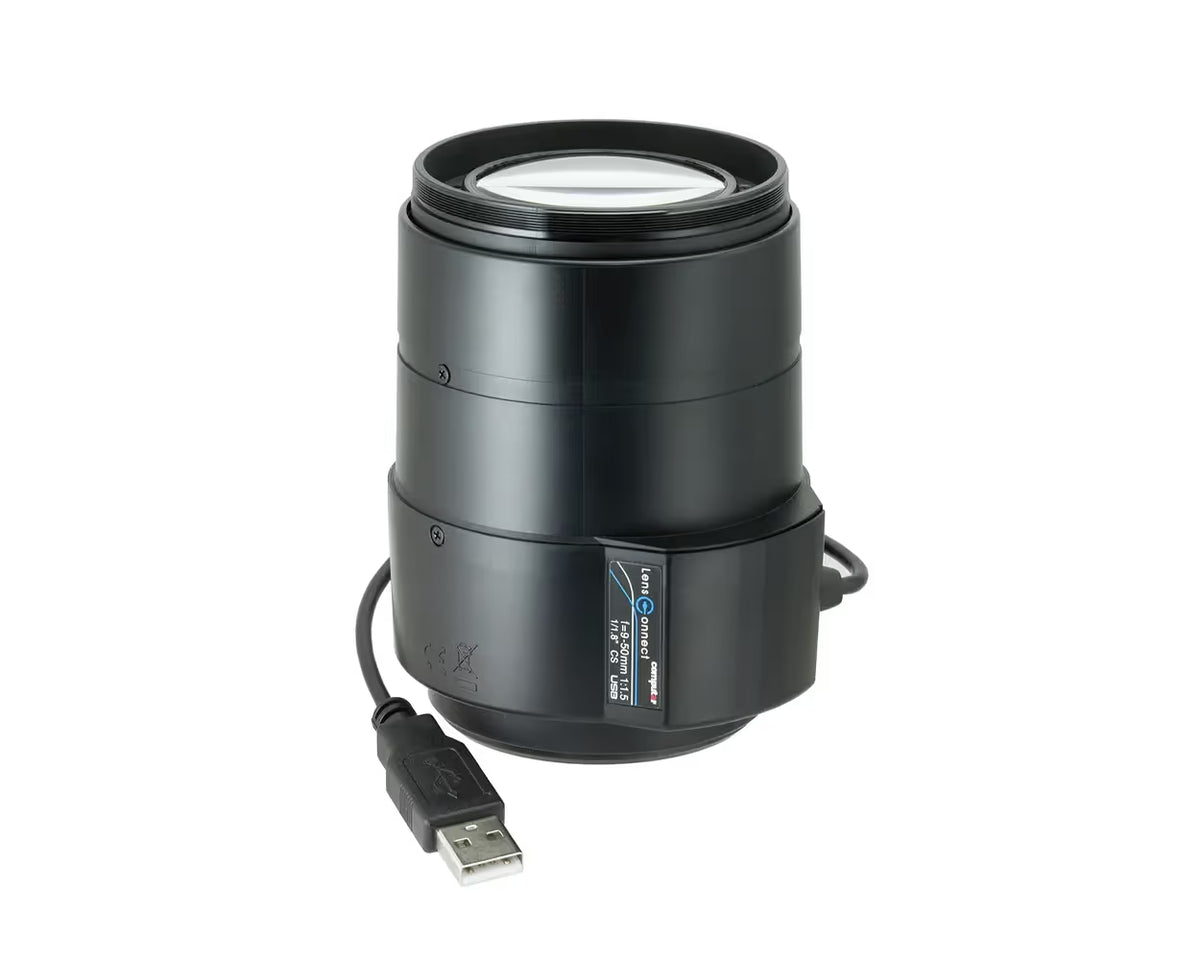 Computar EL6Z0915SCS-MPWIR 5MP 1/1.8-inch 9-50mm F1.5 LensConnect I2C IR-corrected CS-mount lens