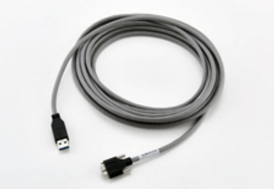 USB3.0 Cable Stock Image of Both Sides Of Connections